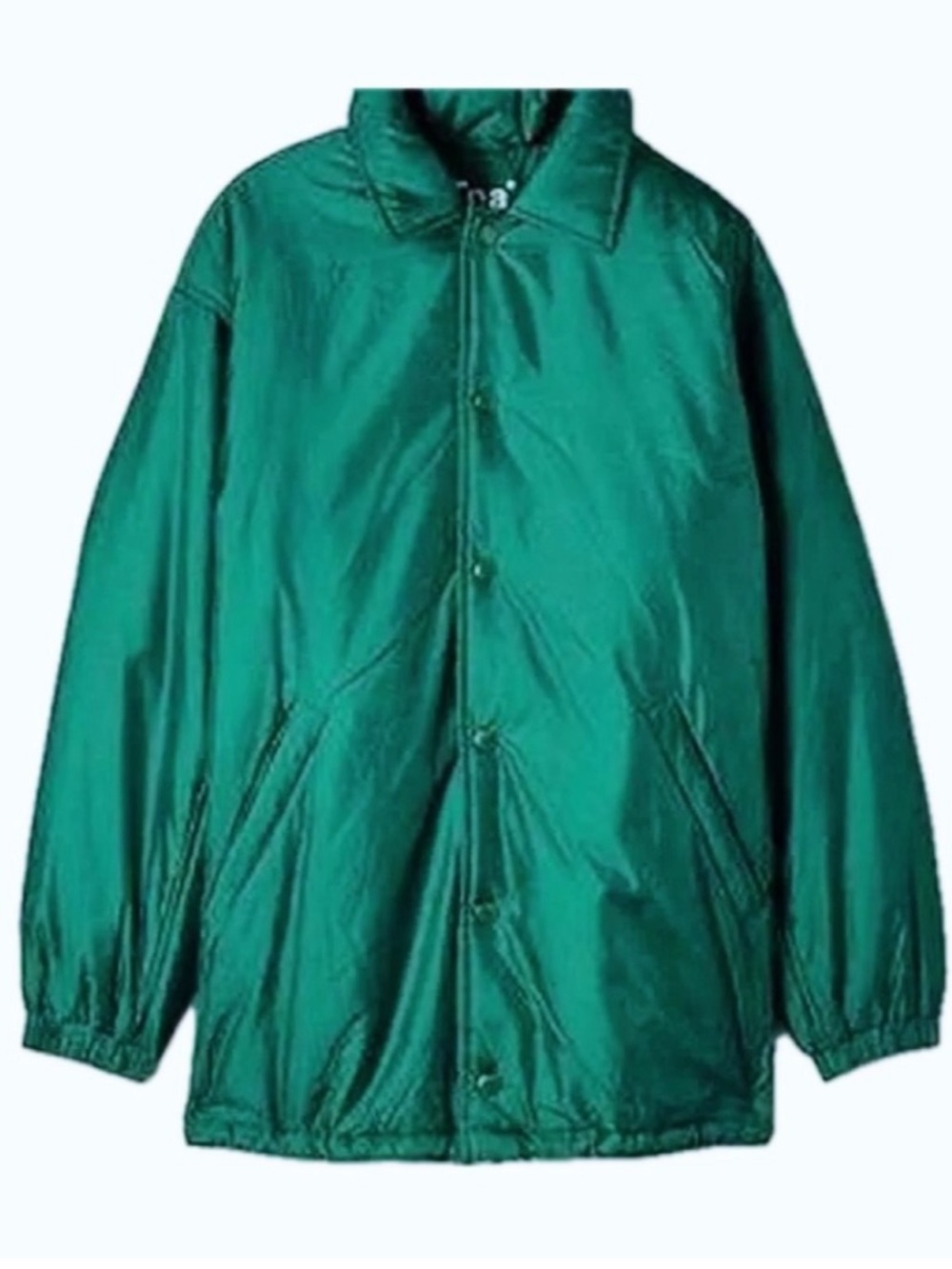 Aritzia TNA Women’s Green Collegiate Coaches Bomber Jacket Size 1/Small